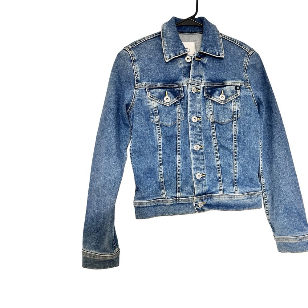 Ag Adriano Goldschmied Blue Denim Jacket
